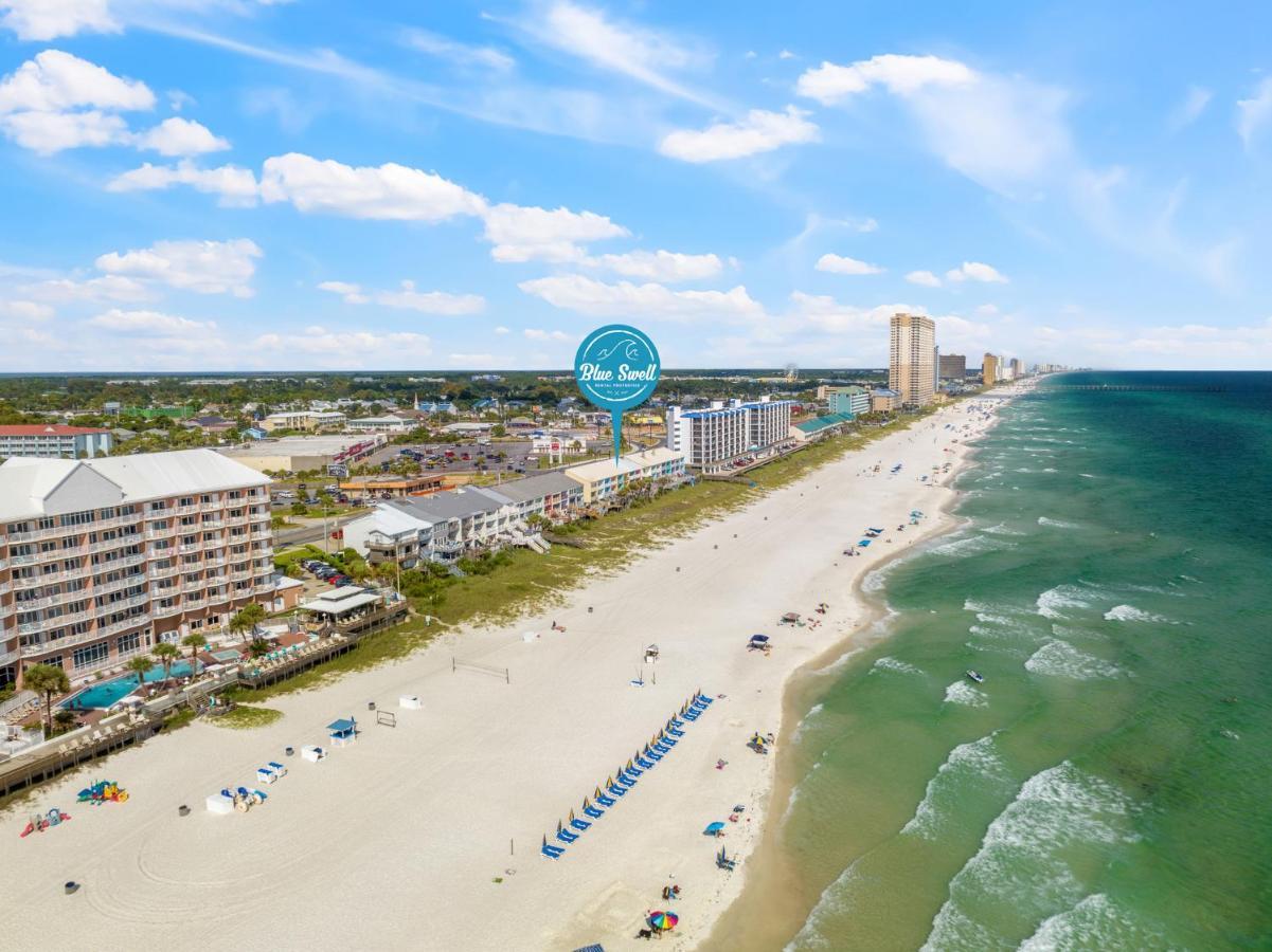 2Bd/25Ba Gulf Front Townhome Near Pier Park! Gulf Views! Beach Access! 巴拿马城 外观 照片