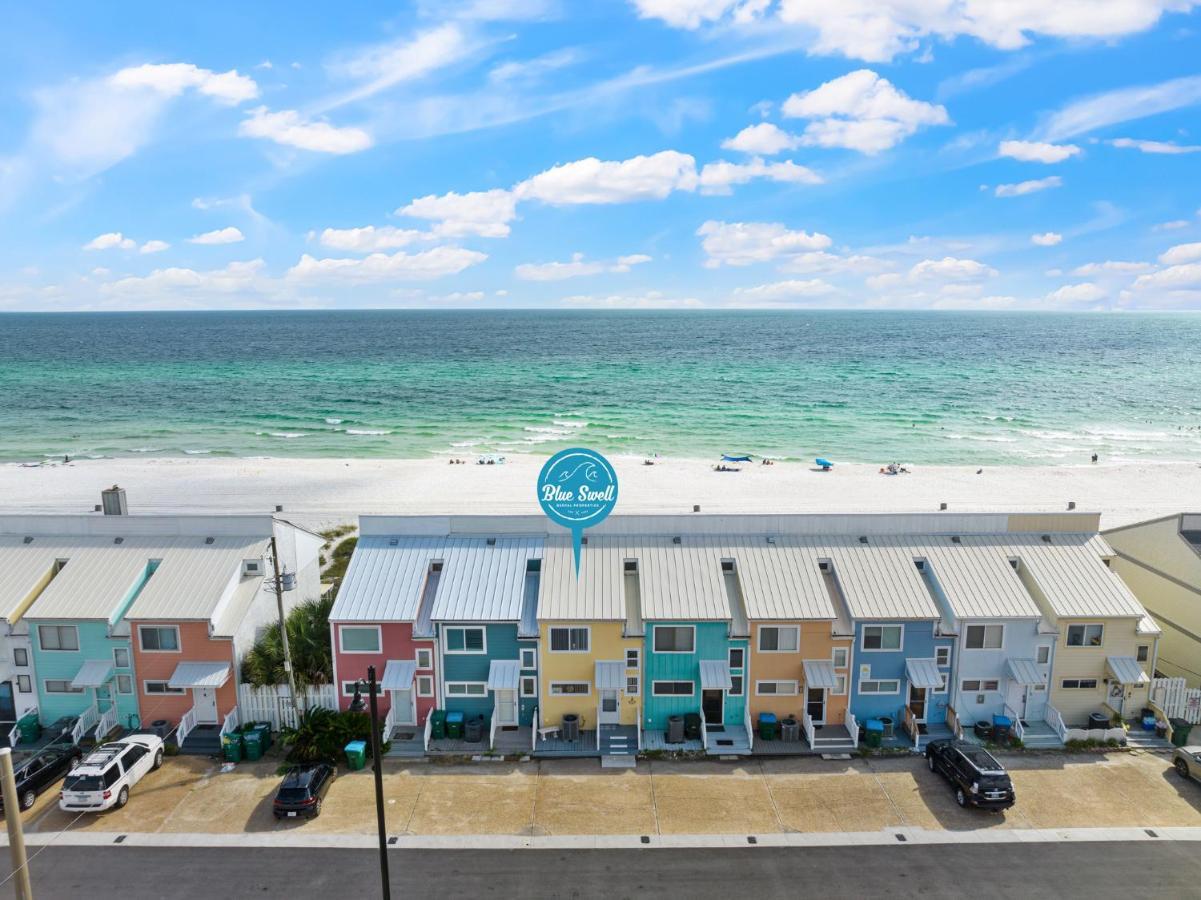 2Bd/25Ba Gulf Front Townhome Near Pier Park! Gulf Views! Beach Access! 巴拿马城 外观 照片