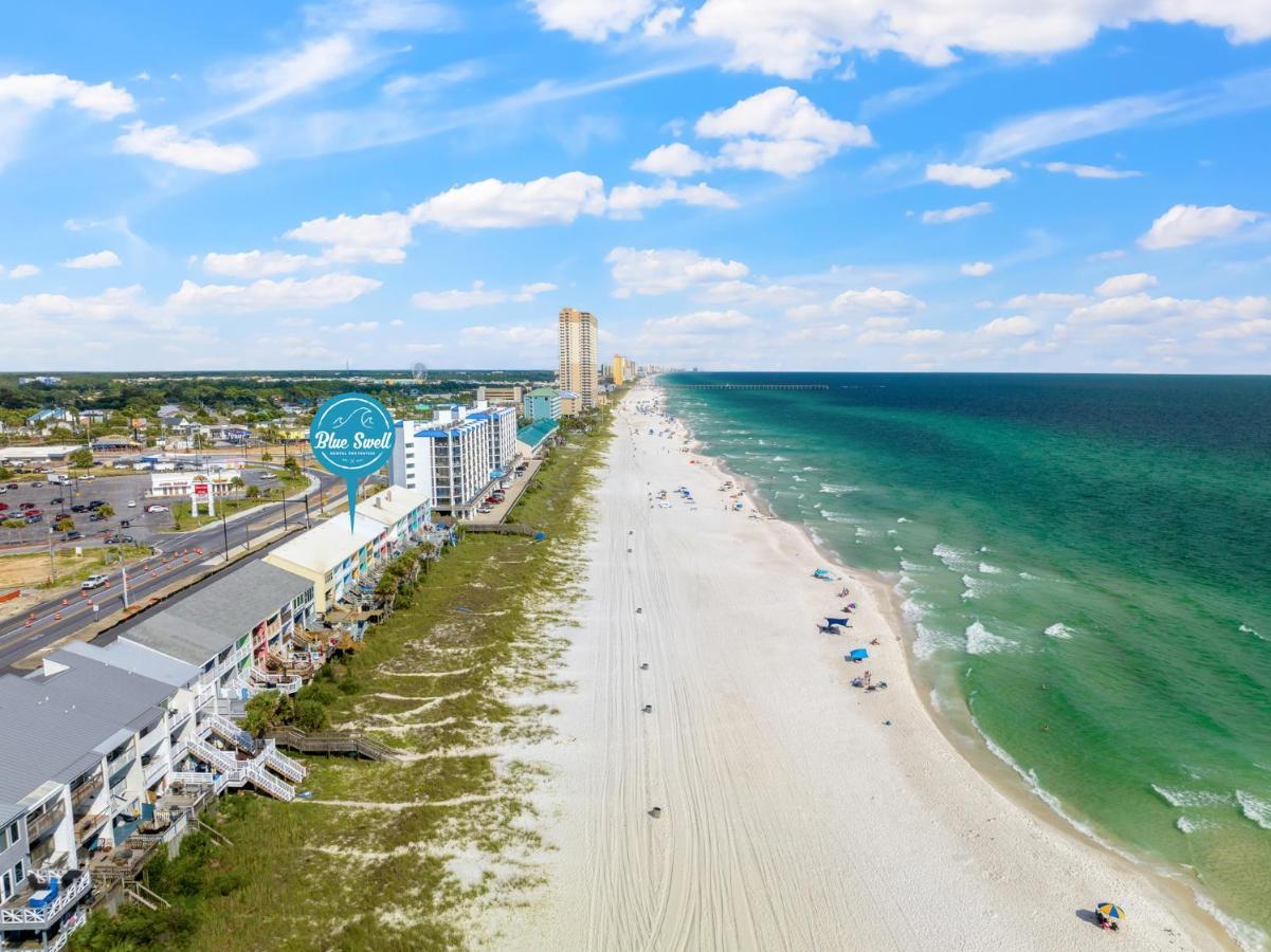2Bd/25Ba Gulf Front Townhome Near Pier Park! Gulf Views! Beach Access! 巴拿马城 外观 照片