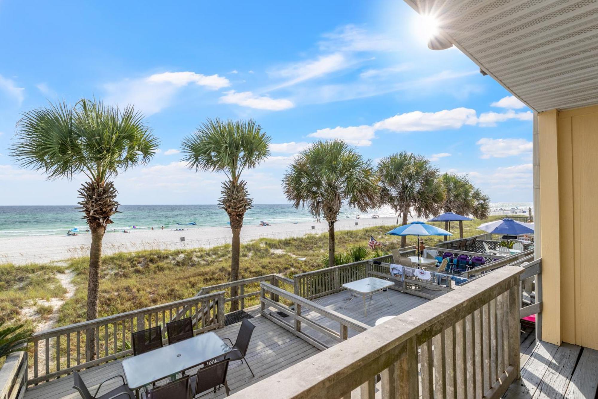 2Bd/25Ba Gulf Front Townhome Near Pier Park! Gulf Views! Beach Access! 巴拿马城 外观 照片