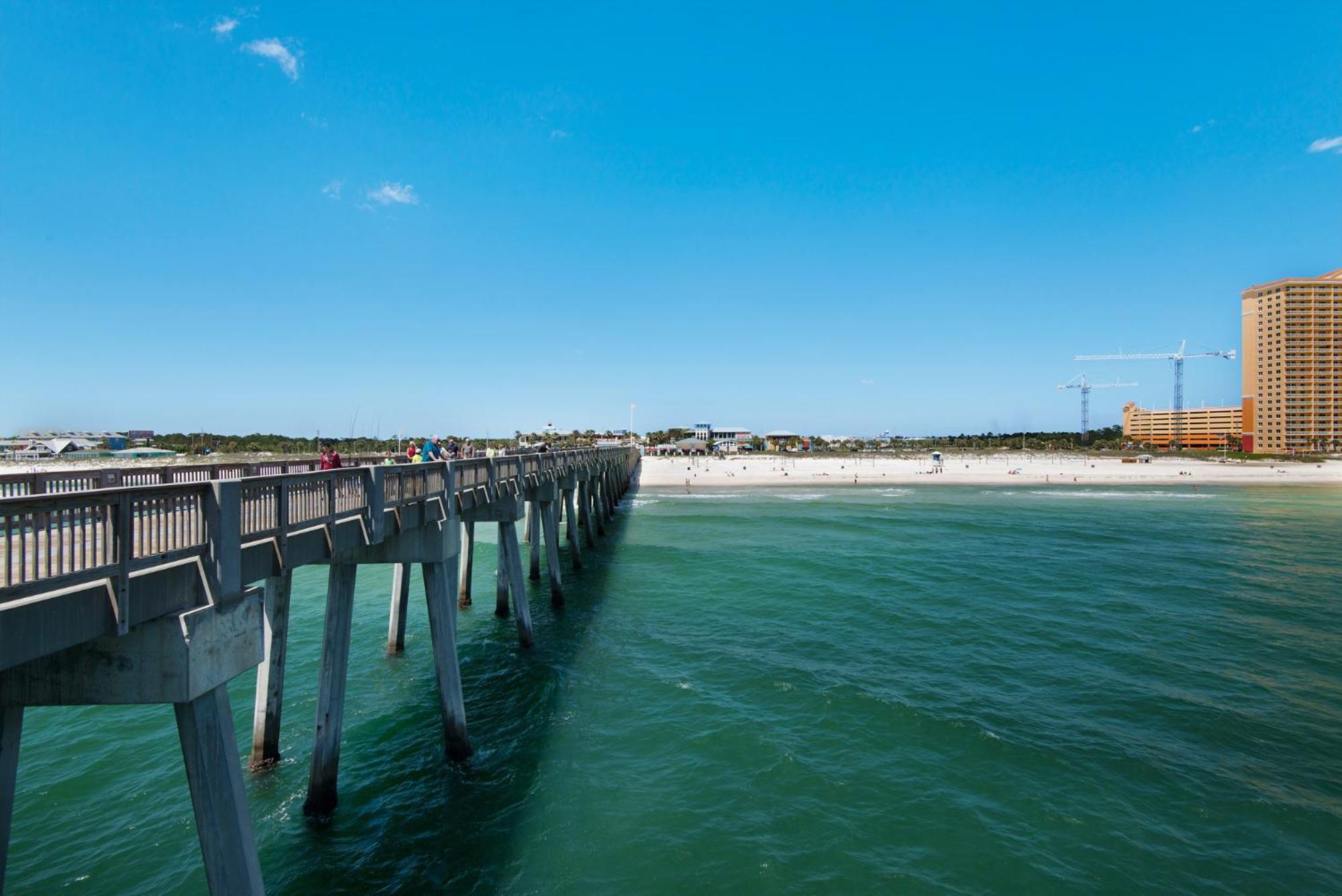 2Bd/25Ba Gulf Front Townhome Near Pier Park! Gulf Views! Beach Access! 巴拿马城 外观 照片